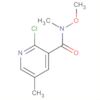 3-Pyridinecarboxamide, 2-chloro-N-methoxy-N,5-dimethyl-