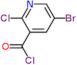 5-bromo-2-chloropyridine-3-carbonyl chloride