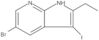 5-Bromo-2-ethyl-3-iodo-1H-pyrrolo[2,3-b]pyridine