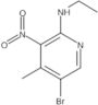 5-Bromo-N-ethyl-4-methyl-3-nitro-2-pyridinamine