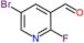 5-bromo-2-fluoro-pyridine-3-carbaldehyde