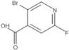 5-Bromo-2-Fluoroisonicotinic acid