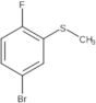 4-Bromo-1-fluoro-2-(methylthio)benzene