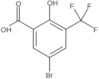 5-Bromo-2-hydroxy-3-(trifluoromethyl)benzoic acid