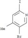 5-Bromo-2-iodo-4-methylpyridine