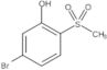 5-Bromo-2-(methylsulfonyl)phenol