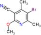 5-bromo-2-methoxy-4,6-dimethylpyridine-3-carbonitrile