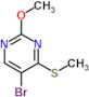 5-bromo-2-methoxy-4-methylsulfanyl-pyrimidine