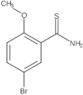 5-Bromo-2-methoxybenzenecarbothioamide