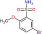 5-bromo-2-methoxybenzenesulfonamide