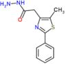 2-(5-methyl-2-phenyl-1,3-thiazol-4-yl)acetohydrazide