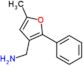 (5-methyl-2-phenyl-3-furyl)methanamine