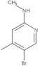 5-Bromo-N,4-dimethyl-2-pyridinamine