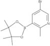 5-Bromo-2-methyl-3-(4,4,5,5-tetramethyl-1,3,2-dioxaborolan-2-yl)pyridine