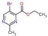 5-Bromo-2-methylpyrimidine-4-carboxylic acid ethyl ester