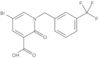 5-Bromo-1,2-dihydro-2-oxo-1-[[3-(trifluoromethyl)phenyl]methyl]-3-pyridinecarboxylic acid