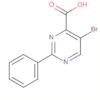 Ácido 4-pirimidinacarboxílico, 5-bromo-2-fenil-