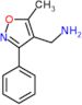 1-(5-methyl-3-phenylisoxazol-4-yl)methanamine