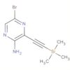 Pyrazinamine, 5-bromo-3-[(trimethylsilyl)ethynyl]-