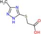 2-[(3-Methyl-1H-1,2,4-triazol-5-yl)thio]acetic acid