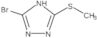 5-Bromo-3-(methylthio)-1H-1,2,4-triazole