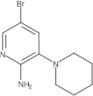 5-Bromo-3-(1-piperidinyl)-2-pyridinamine