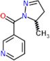 3-[(5-methyl-4,5-dihydro-1H-pyrazol-1-yl)carbonyl]pyridine