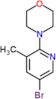 4-(5-bromo-3-methyl-2-pyridyl)morpholine