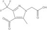 5-Methyl-4-nitro-3-(trifluoromethyl)-1H-pyrazole-1-acetic acid