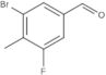 3-Bromo-5-fluoro-4-methylbenzaldehyde