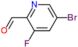 5-bromo-3-fluoropyridine-2-carbaldehyde