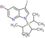 (5-bromo-3-iodo-pyrrolo[2,3-b]pyridin-1-yl)-triisopropyl-silane