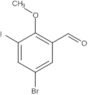 5-Bromo-3-iodo-2-methoxybenzaldehyde