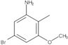 5-Bromo-3-methoxy-2-methylbenzenamine
