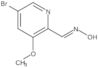 5-Bromo-3-methoxy-2-pyridinecarboxaldehyde oxime