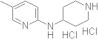 (5-Methyl-pyridin-2-yl)-piperidin-4-yl-amine dihydrochloride