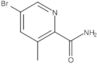 5-Bromo-3-methyl-2-pyridinecarboxamide