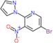 5-bromo-3-nitro-2-pyrazol-1-yl-pyridine