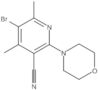 5-Bromo-4,6-dimethyl-2-(4-morpholinyl)-3-pyridinecarbonitrile