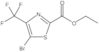 Ethyl 5-bromo-4-(trifluoromethyl)-2-thiazolecarboxylate