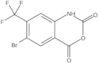 2H-3,1-Benzoxazine-2,4(1H)-dione, 6-bromo-7-(trifluoromethyl)-