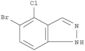 1H-Indazole,5-bromo-4-chloro-