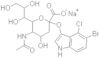 5-bromo-4-chloro-3-indolyl A-D-N-*acetylneuramini