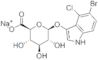 Sodium 5-bromo-4-chloro-1H-indol-3-yl β-D-glucopyranosiduronate (1:1)