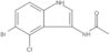 N-(5-Bromo-4-chloro-1H-indol-3-yl)acetamide