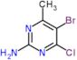 5-bromo-4-chloro-6-methylpyrimidin-2-amine