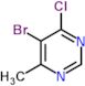 5-bromo-4-chloro-6-methylpyrimidine