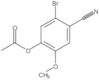 4-(Acetyloxy)-2-bromo-5-methoxybenzonitrile