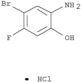 Phenol,2-amino-4-bromo-5-fluoro-, hydrochloride (1:1)