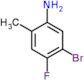 5-bromo-4-fluoro-2-methylaniline